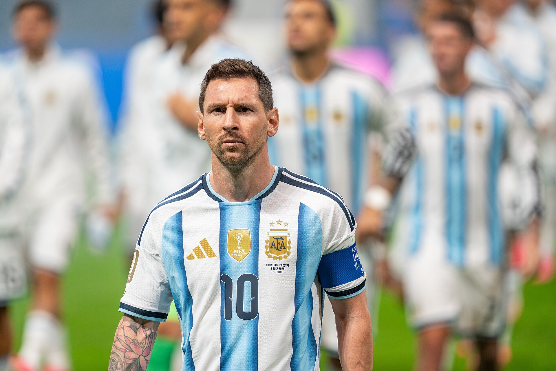 Lionel Messi avec l'Argentine lors de la Coupe du monde 2026